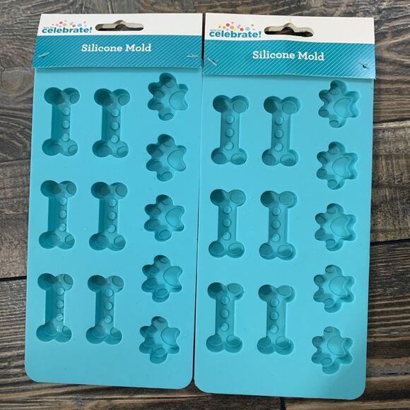 4 Silicone Molds Baby Shower Butterfly Dog Wax Melt Chocolate 1 Penguin Ice Mold - Picture 5 of 9